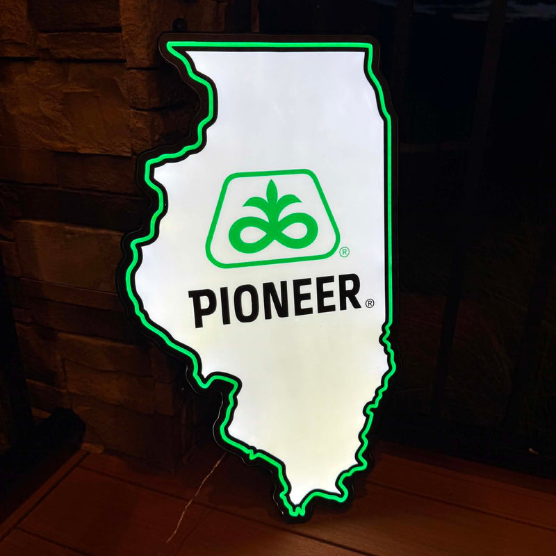 Load image into Gallery viewer, Pioneer State LED Sign
