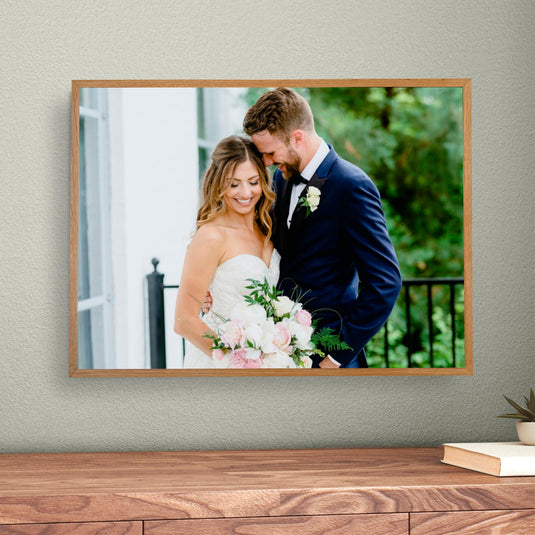 Custom Landscape Canvas Wedding Print