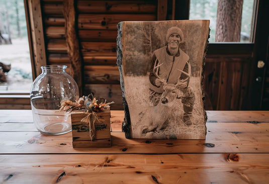 Rustic Wood Printed Photos