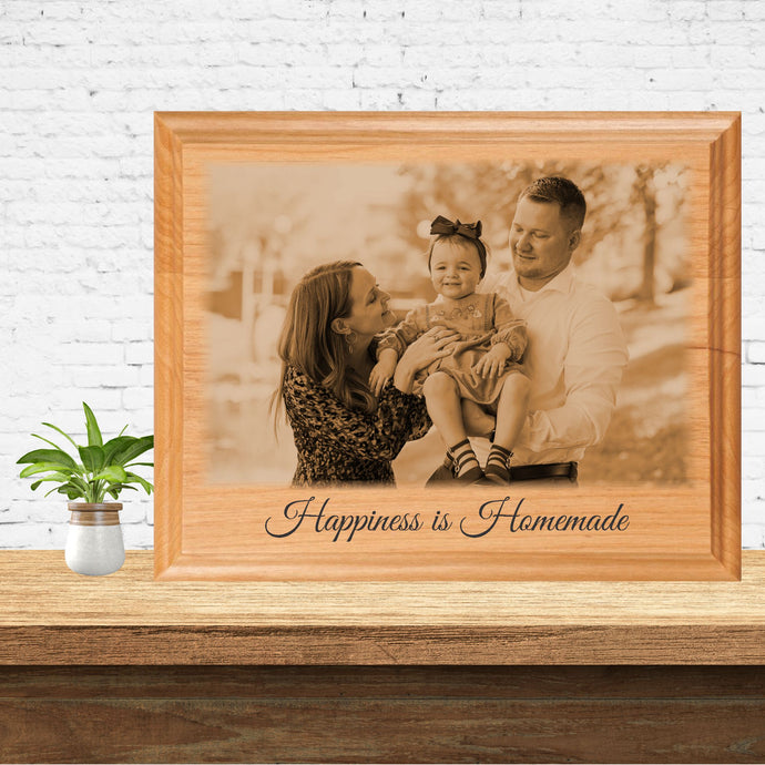 Personalized Custom Printed Photo on Wood