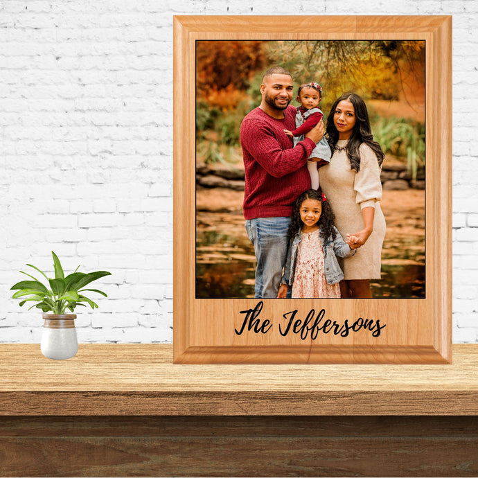 Personalized Custom Color Printed Photo on Wood