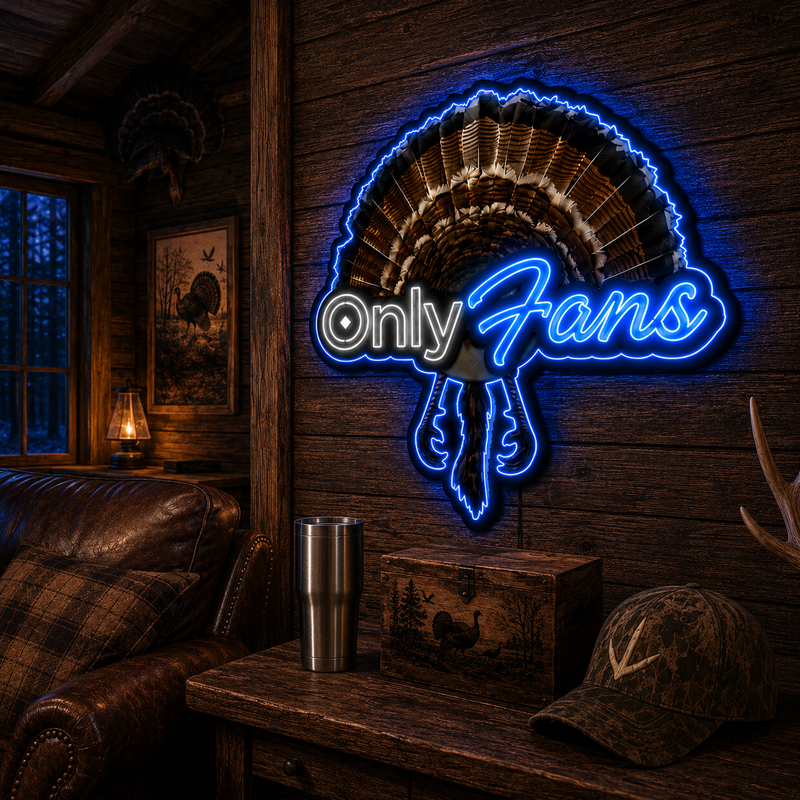 Load image into Gallery viewer, OF Turkey LED Sign
