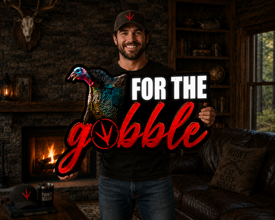 For The Gobble Turkey LED Sign