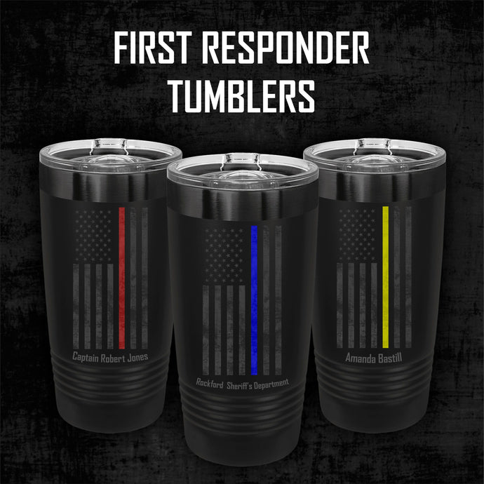 First Responder 20 oz Tumbler