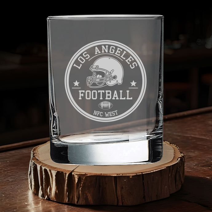 Las Angeles Rams Vintage Whiskey Glass