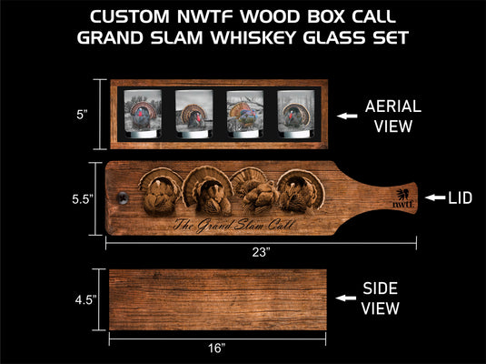NWTF Whiskey Grand Slam Set Box Call
