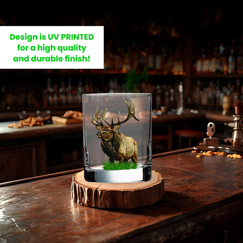 Load image into Gallery viewer, Bull Elk Whiskey Glass
