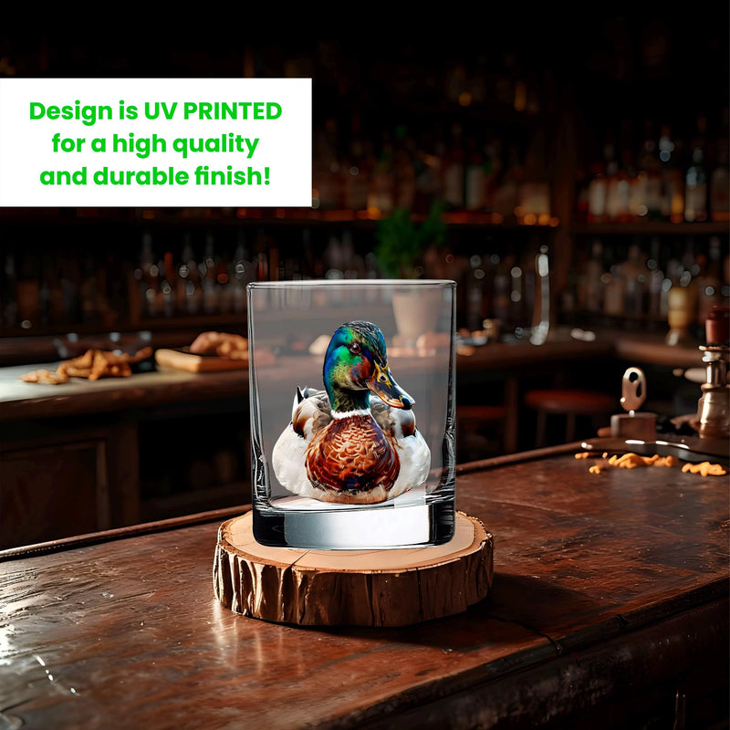 Load image into Gallery viewer, Mallard Duck Whiskey Glass
