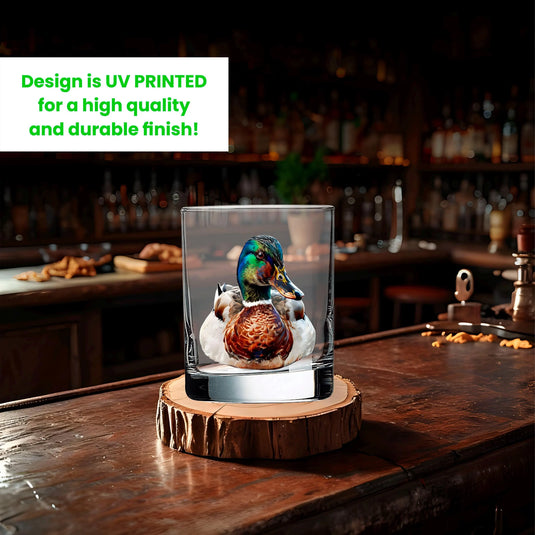 Mallard Duck Whiskey Glass